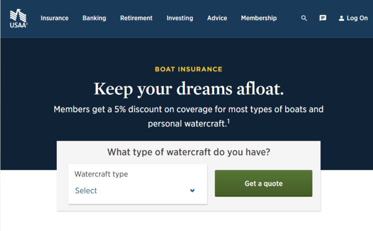 Does USAA do Boat Insurance